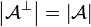 \web {{\mathcal A}\orth} = \web {\mathcal A}